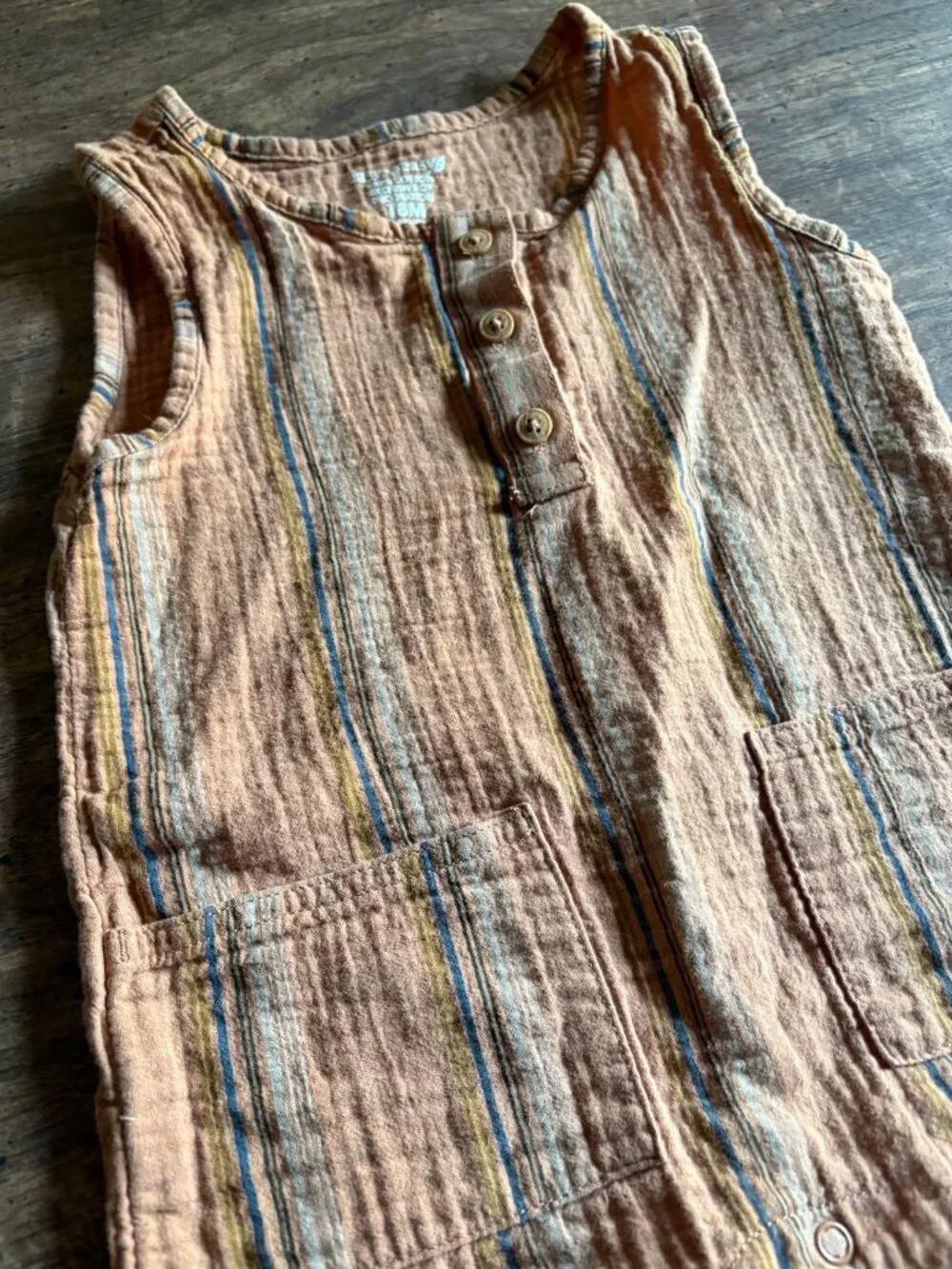 Easy Peasy 18 months 100% cotton romper